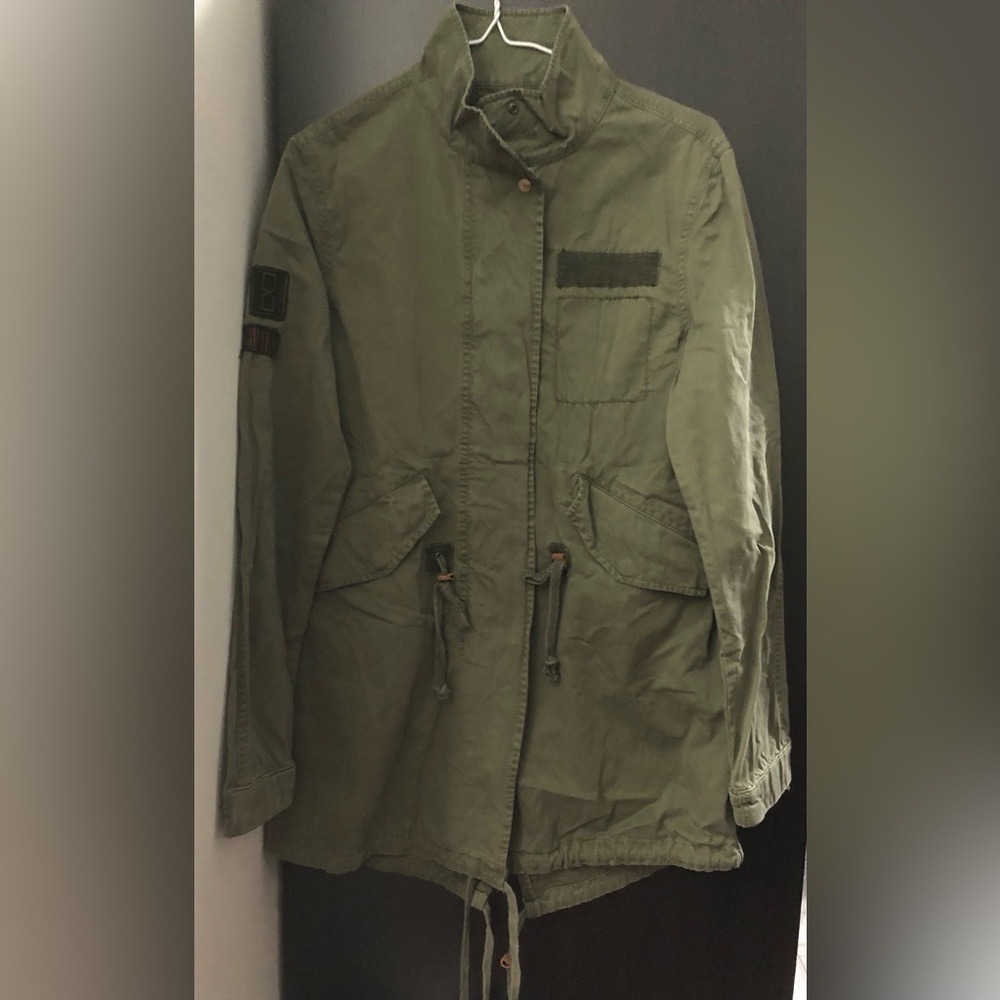 Bershka Army Green Jacket